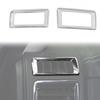 Chrome Center Console Air Vent Outlet Trim Decor Frame for Dodge Ram 1500 10-17