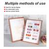 Nail Art Color Chart Display Board Stand Nail Tip Gel Polish Color Display Card Frame