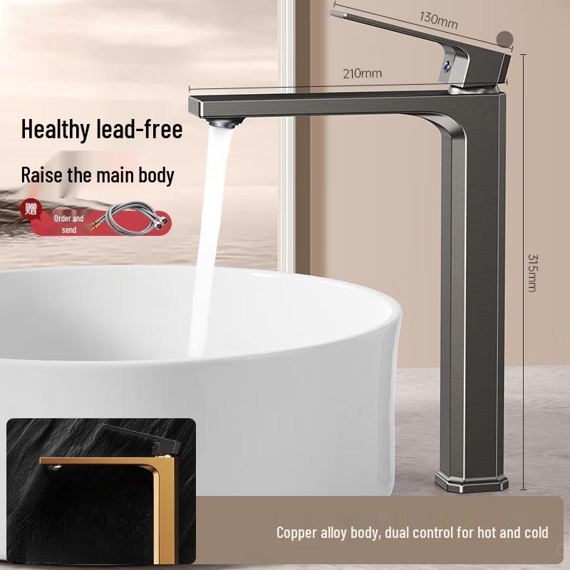 TLXT Bathroom Countertop Basin Faucet