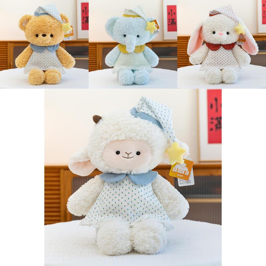Plush Bear Stuffed Toy With Pp Cotton Filling For Gift And Decoration