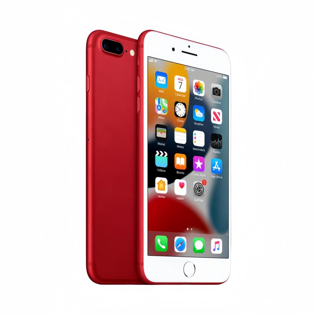 Gerenoveerde Apple iPhone 7 Plus 3GB RAM 128GB ROM Alle Kleuren 4G LTE Ontgrendeld iOS Smartphone Met Enkele SIM 128GB rood