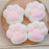 1 Pcs Soft Plush Pink White Simulation Cat Paw Toys Slow Rebound Decompression Toy
