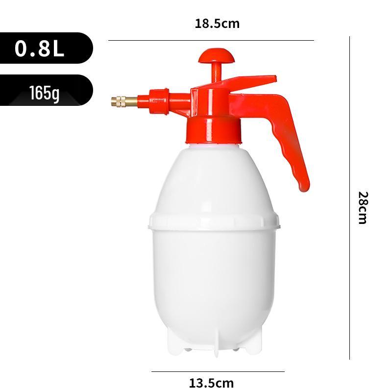 

Mu Han 0,8 л Регульована насадка Садовий обприскувач - Побутовий Зелений Обприскувач для кімнатних рослин та Поливна лійка для квітів 0.8L білий