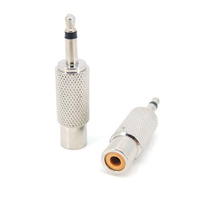 Jack 3.5mm Mono Male Plug To RCA Connector Female Jack High Quality RCA Jack Extension Adapter Audio 3.5mm Jack Converter