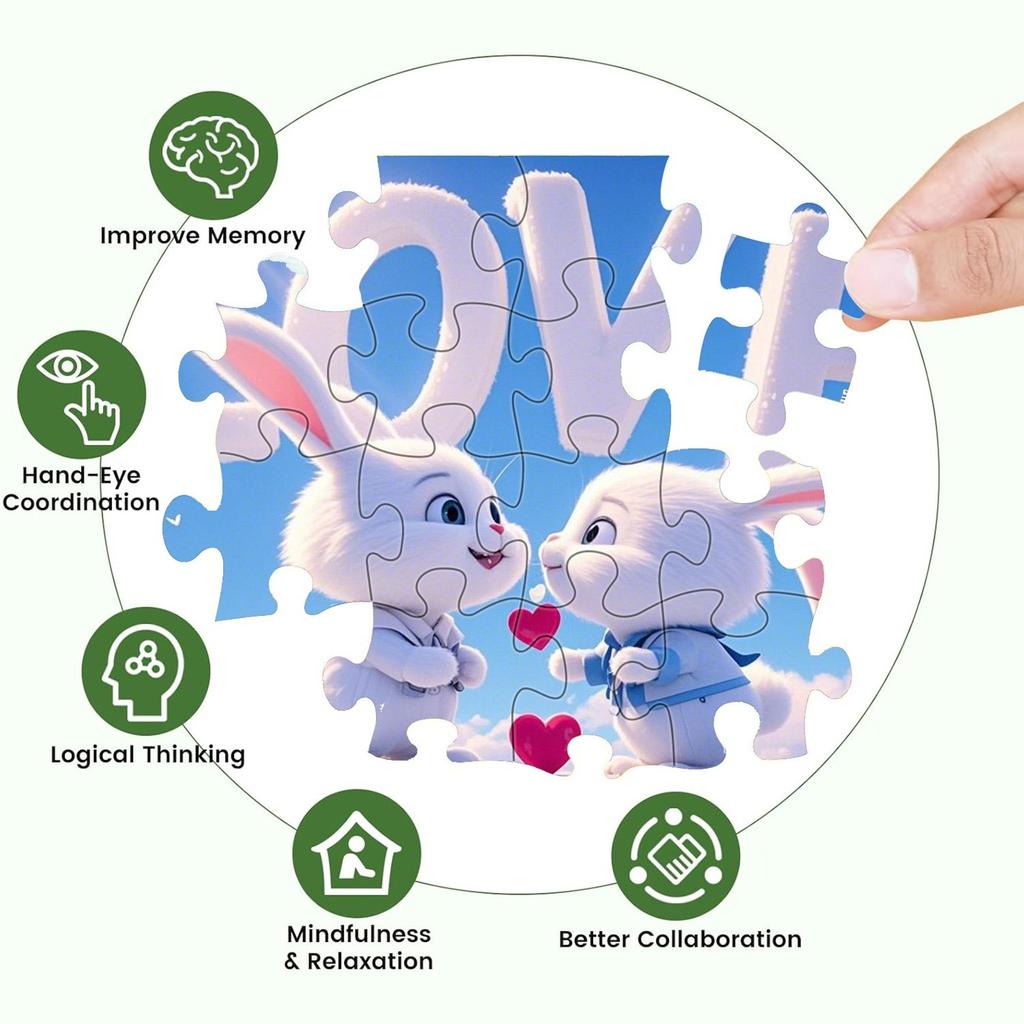 Cartoon Puzzle Toys Puzzle Toys, Creative Gifts For Family And Children Puzzle Toys, Children's Gifts, Wall Decoration Accessories