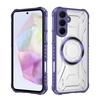 KEYSION Transparent Magnetic Case for Samsung A55 5G A35 A25 A15 Silicone+PC Shockproof Phone Back Cover for for Galaxy A05S