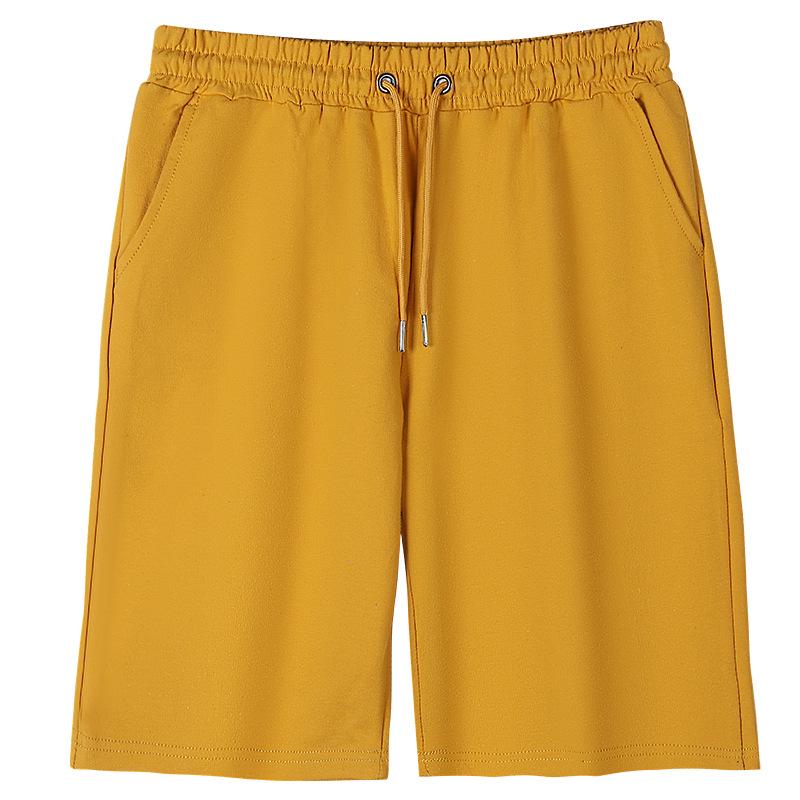 Korean Casual High Waist Cotton Terry Shorts - Parent-Child Summer Style