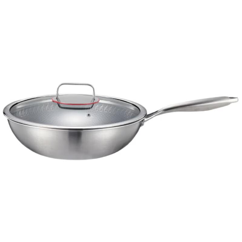 Najlepszy Wok Plaster Miodu Aodelaoge 32CM