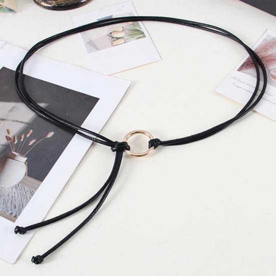 Imitation Belt Fashion Lace-up Decorative Waistband Leather Accessory