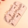 Easter Silicone Mold Cake Chocolate Cookie Baking Mould Rabbit Colored Holiday Easter Decoration Kitchen Bakeware Tools