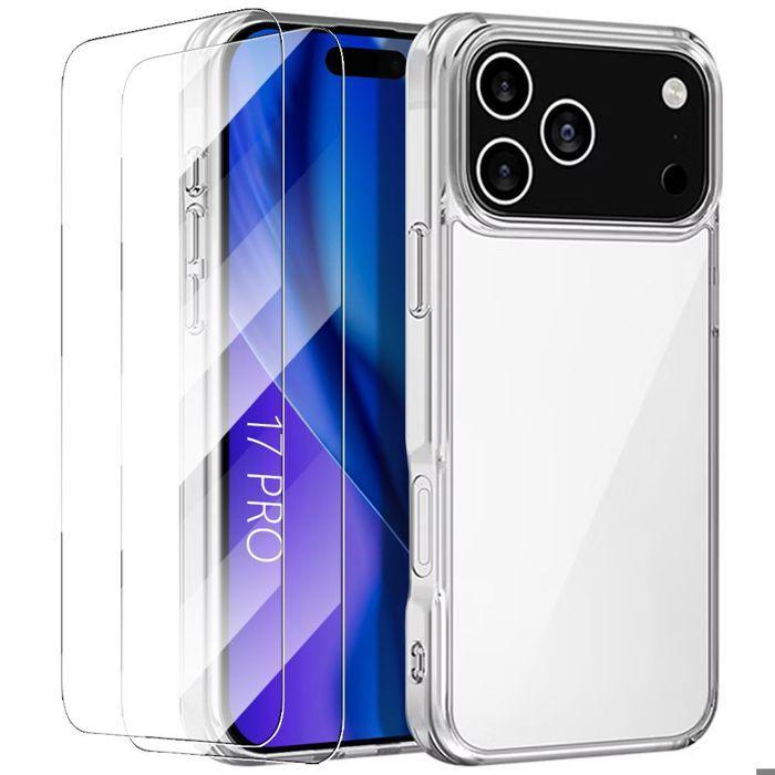 Coque de protection - BOOLING - iPhone 17 Pro - Silicone Transparent - Anti-Rayures - Slim Léger