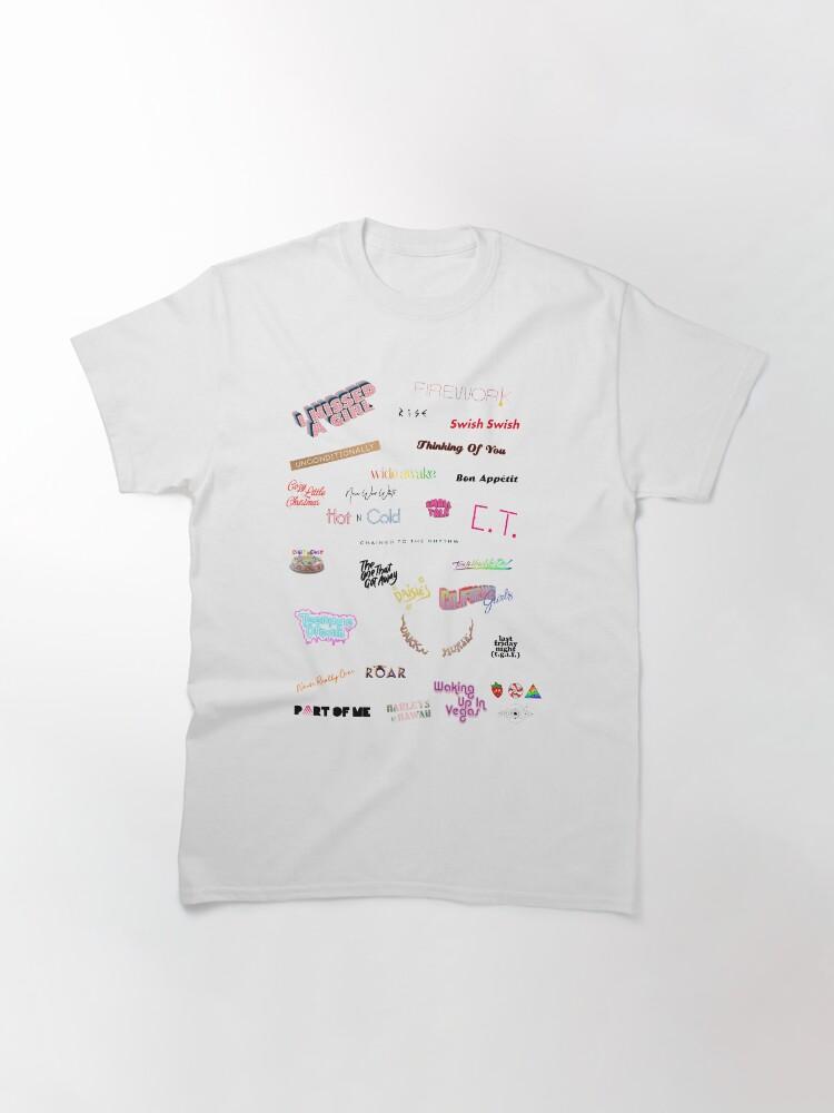 Katy Perry Katy Perry Discography (2008 - 2020) Classic T-Shirt