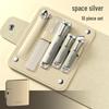 High-End Stainless Steel Nail Clippers & Pedicure Set for Adults