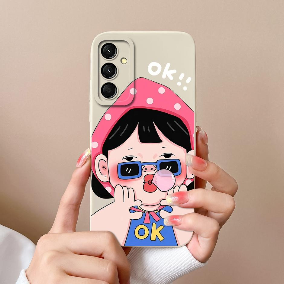 Case For Samsung Galaxy M23 M33 M35 M53 5G Fashion Black Coconut Tree Silicone Soft Cover SamsungM23 M 33 M35 M53 5G Funda Shell