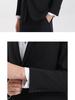 Langdeng Men's Casual Suit - Machine Washable, Breathable, High-End