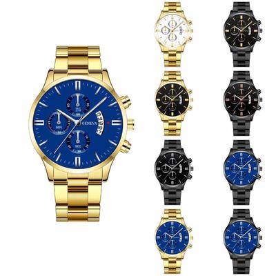 Men's  Luminous Running Alarm Clock Watch
