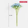 23cm Artificial Flower Baby's Breath Gypsophila Wedding Home Decoration DIY Bouquet Arch Flowers Arrangement Supplies