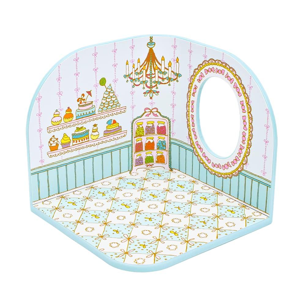 DJECO Teeny Charlie Tiny Shop Dollhouse Doll Home Candy Shop House Play Toy Educational Toy Girls Children Present Cute Stylish Montessori 4 Years Old