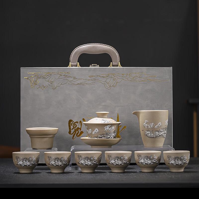 Traditional Chinese Ceramic Kung Fu Tea Set