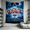 Horror Movie Characters Tapestry Tapestry Background Cloth Fashion Print Homestay Soft Decoration Tapestry Background Wall Hanging Cloth