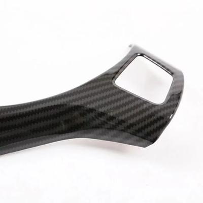 Dotyczy 05-12Bmw3SeriesE87 E90 E91 E92E93Przyciski na kierownicy Rama Wzór włókna węglowego