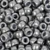 100pcs/set Big Hole Beads Colorful Pony Beads Set Multi-Colored Bulk Rainbow Hair Rings  DIY