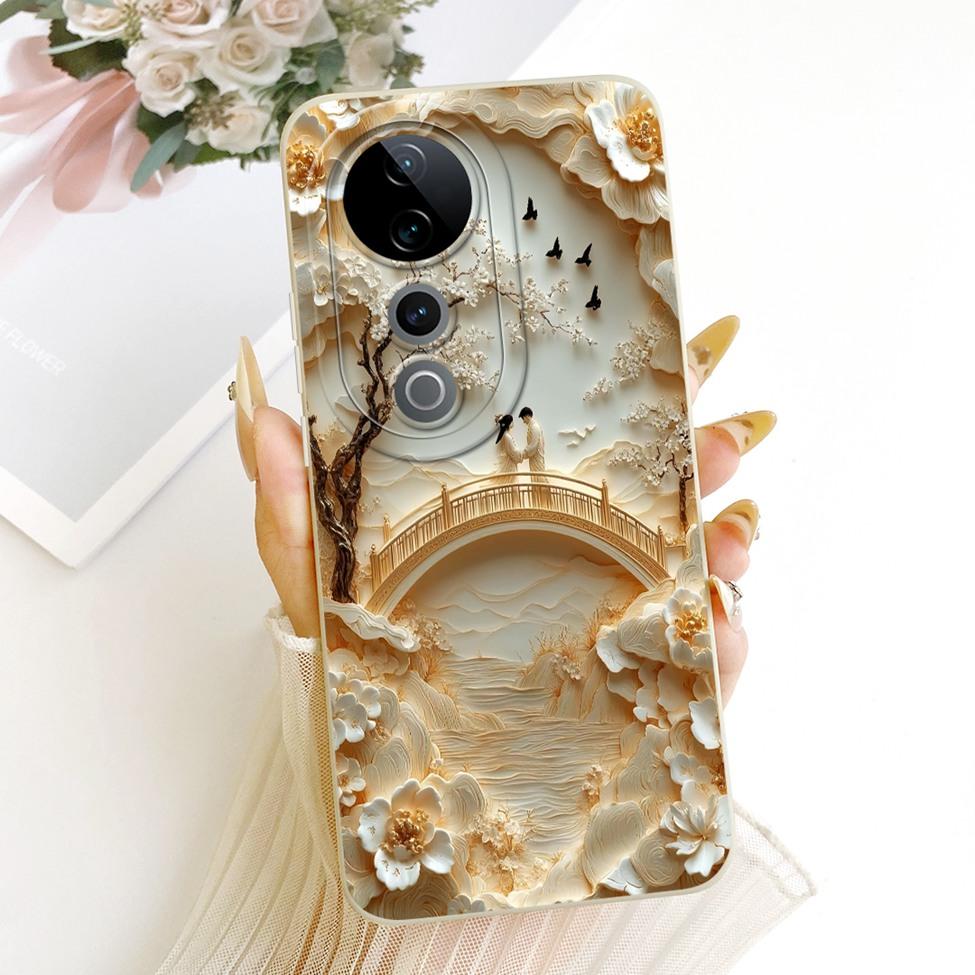 For Vivo S19 Pro Case V2362A Luxury Fashion Cool Kawaii Cute Painted Silicone Funda For Vivo S19Pro Casing
