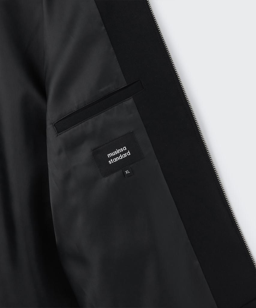 Musinsa Standard Relaxed Minimal Jacket [Black]