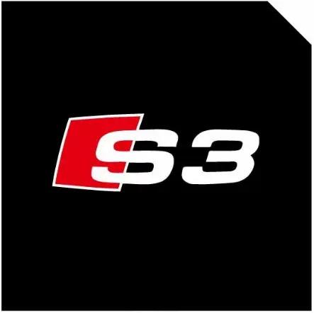 For Audi 8P Led Emblem Car Door Laser Logo Light Projector for Audi ABT A6 S5 S4 A8 A4 A1 A3  TT RS4 RS3 6 R8 A5 A7 Q3 Q5 Q7 Welcome Lights