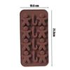 Cake Baking Molds High Temperature Resistant DIY Cookie Mold Christmas Shaped Silicone Chocolate Mold