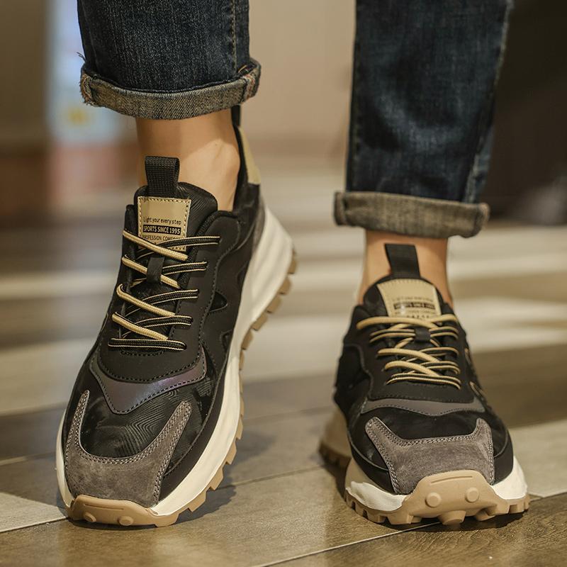 Men's Shoes Breathable All Match Mesh Shoes Casual Sports Trendy Shoes Running Versatile Lightweight Rebound Running Shoes