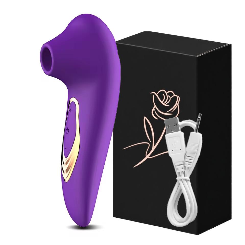 Sucking Vibrator Adult Sex Toys Adult Toys for Women Clitoral and Nipple Sucking Vibrators with Sucking and Vibrating Modes Women's Suction Vibrator