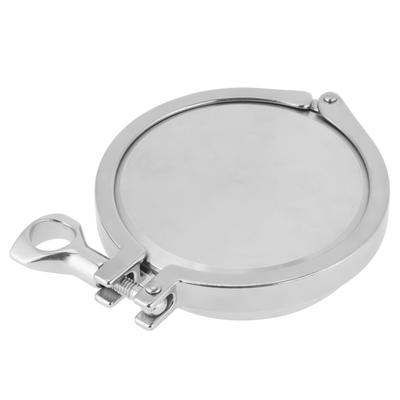 1 sett Sanitærrørfittings i rustfritt stål 102mm 4" Endelokk   Sveiseflens   Klemme  Pakning