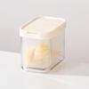 Garlic Ginger Onion Storage Box Transparent with Drain Layer Container Odor Proof Stackable Refrigerator Organizer for Freshness