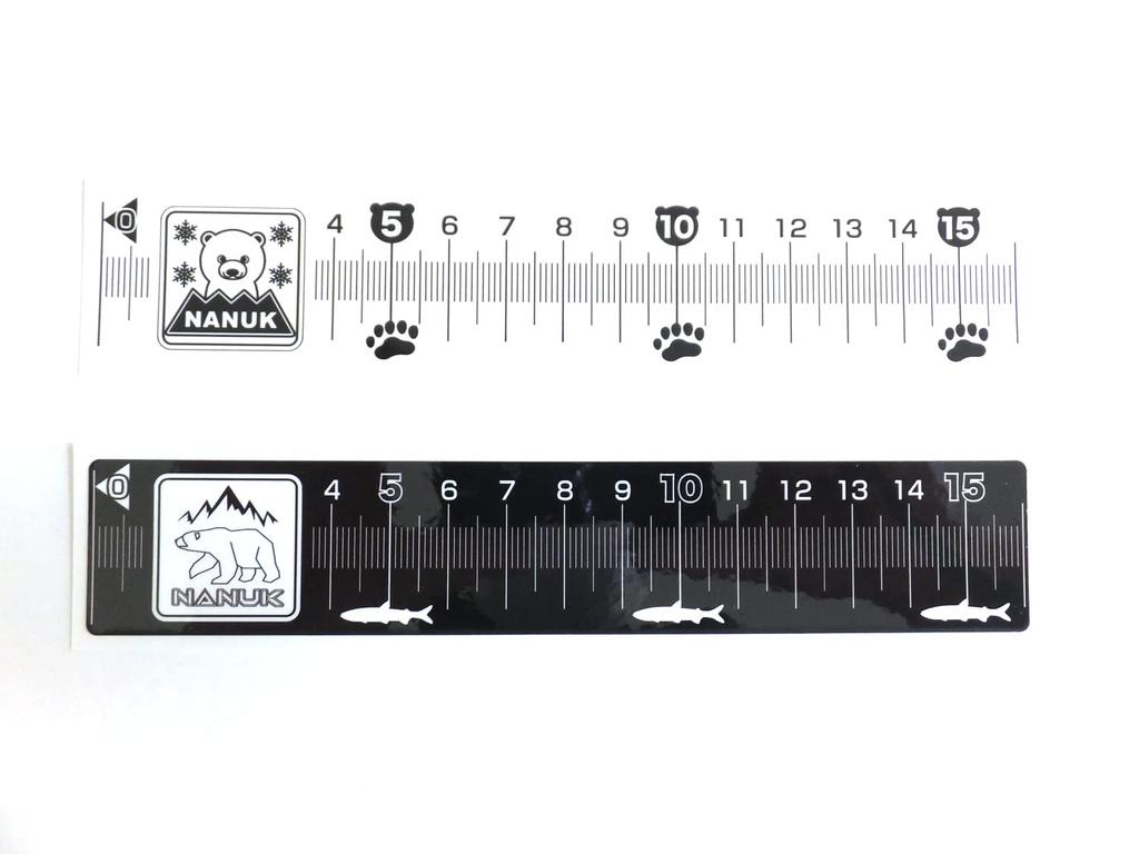 Nanuk Smelt Measuring Sticker Set