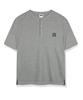 Beijiglabel Mont Waffle Henley Neck Short-Sleeve T-Shirt 3 Colors [Blsr_0002]