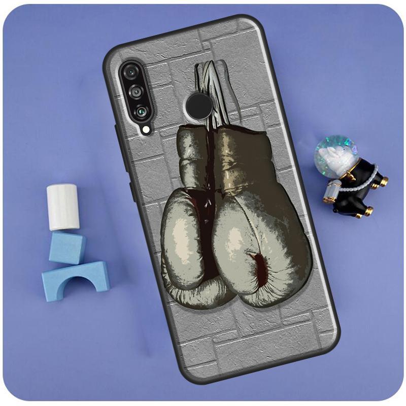 Boxing Gloves For Huawei Nova 10 9 SE 3i 7i 8i 11i 12i Y60 Y61 Y70 Y72 Y73 Y90 Y91 P20 P30 P40 Lite Case