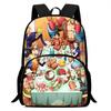 15 Inch One Piece Lightweight School Backpack with Front Pocket, Durable Large Capacity Unisex Daypack for Boys Girls Age 6-10