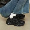 2025 autumn new thick-soled heightening dad shoes mesh breathable sports shoes versatile casual shoes