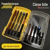 Ten-Piece Magnetic Slotted & Phillips Impact Bit Set
