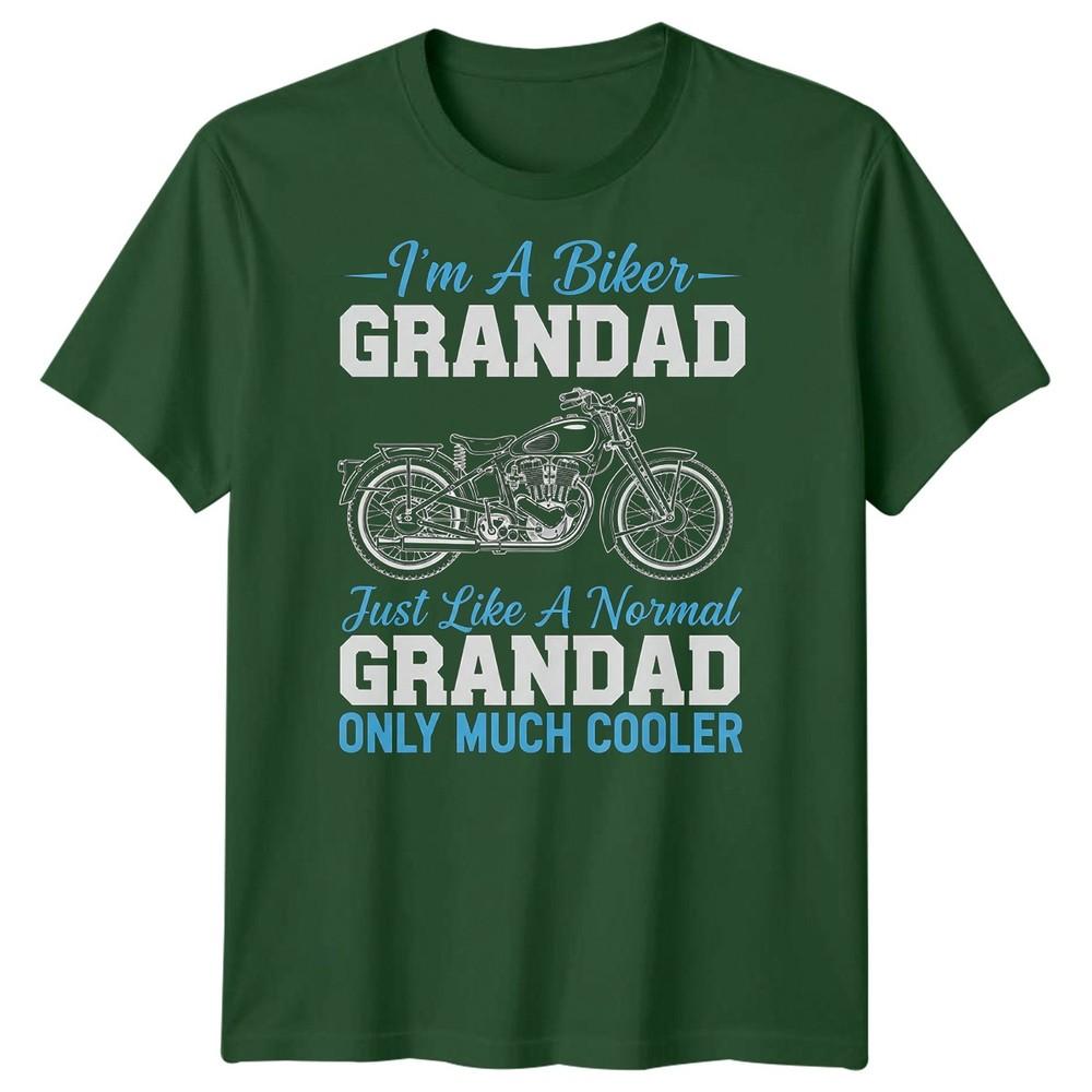 Im A Biker Grandad Just Like A Normal Only Much Cooler Unisexs Biker TShirt Tee