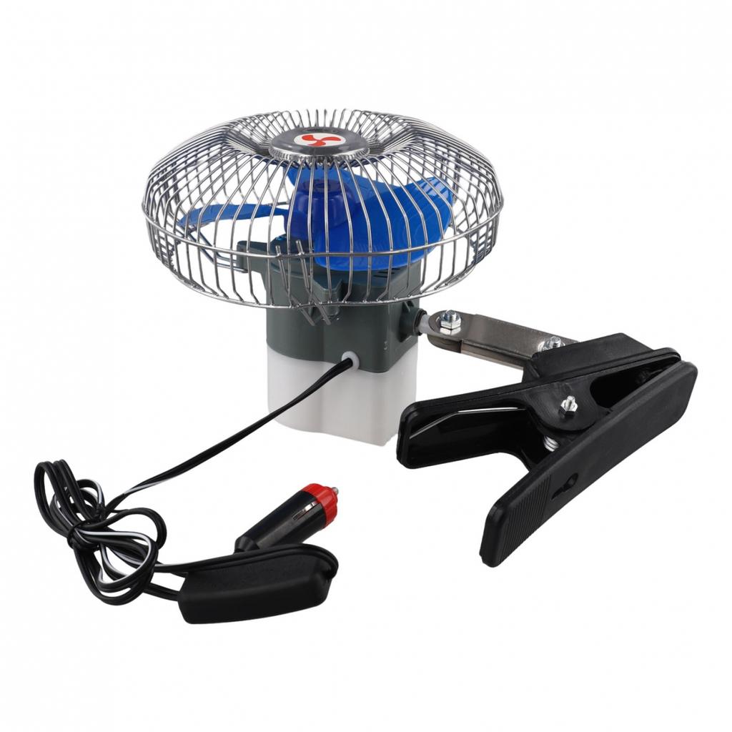 Automatic Rotation Metal Car Fan Silent Strong Wind Cooling V V