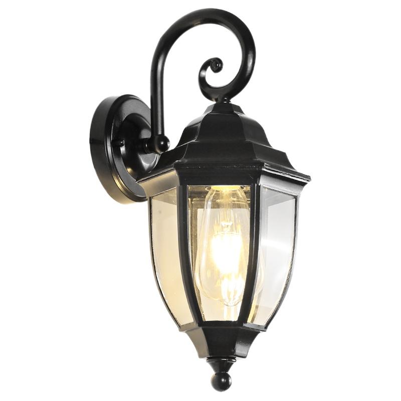 Modern & Creative Retro Outdoor Wall Lamp IP65 Waterproof Corridor Light with LED Aluminum Base for Home Use