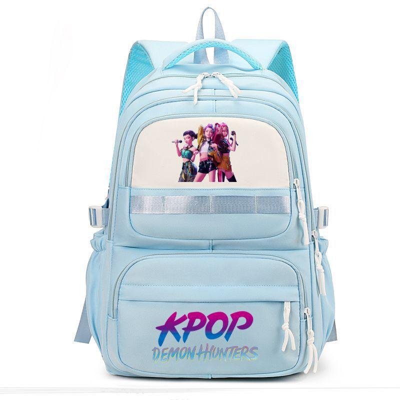 Kpop Witch Hunter Group Schoolbag Girl Cute Primary School Backpack Junior High School Light Large Capacity Lightweight