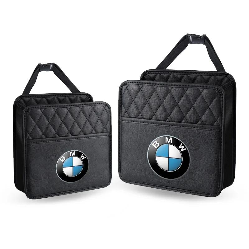 Car Storage Bag Multi-function Seat Back Storage Pocket Suspension For BMW F25 F26 F40 F10 F07 G01 G02 G05 G07 F20 F48 F39 F45