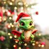 Christmas Dragon Pendant Cartoon Dragon Baby Acrylic Hanging Ornament Durable for Festive Tree Decoration