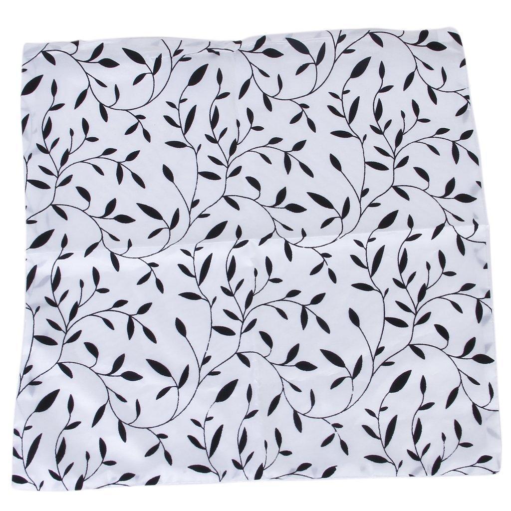 2pcs 45X45cm Small Willow Flower Flocking Throw Pillow Case Cover