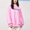 Anta Training Series Letter Pattern Printed Loose Hoodie Women Hoodies Fairy-Pink 162317708-2