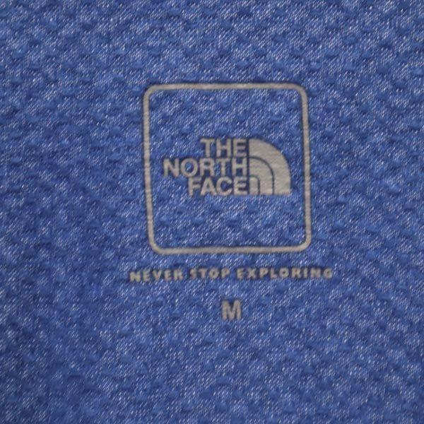 The North Face NTW61881 Long Sleeve Melange Crew T-shirt M Navy Ron T Women Used