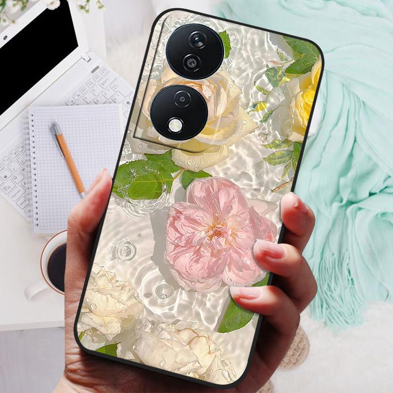 For Honor 90 Smart Case Soft TPU Silicone Phone Covers for Honor 90 Smart Case Honor90 Smart Bumper Shockproof Coque Cover